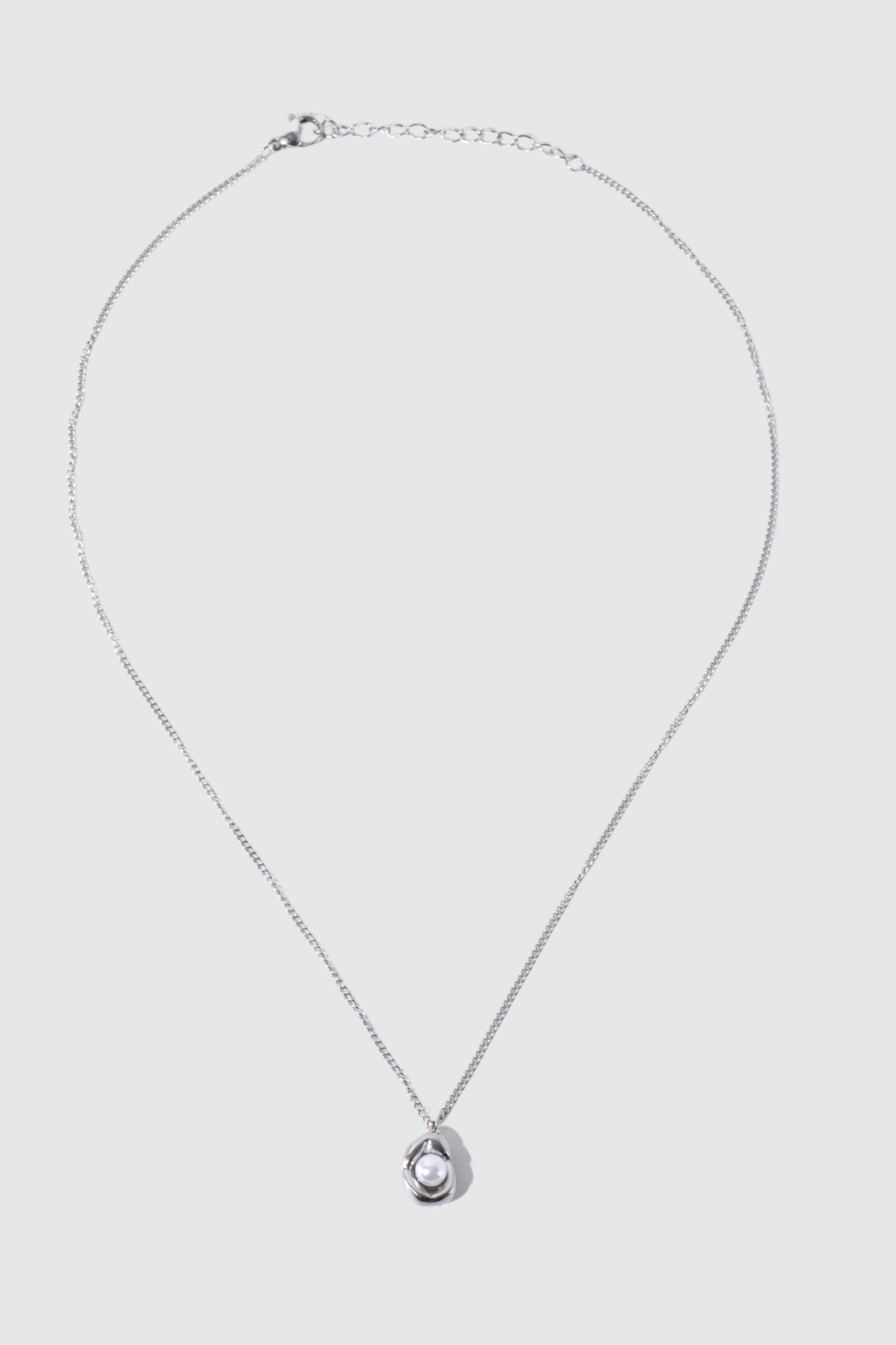 Stainless Steel Pearl Shell Necklace